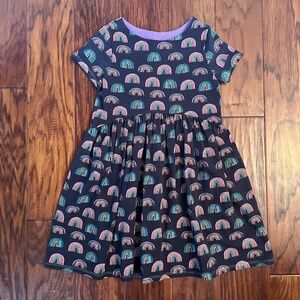 Lily Goat knit rainbow dress